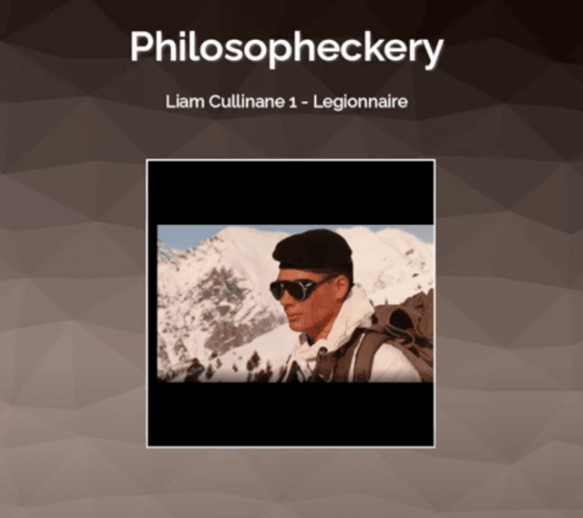Liam Cullinane: Legionnaire pt1